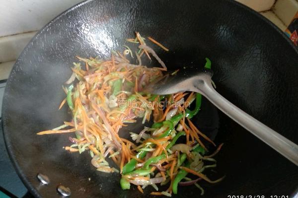 炝炒意大利面的做法图解10
