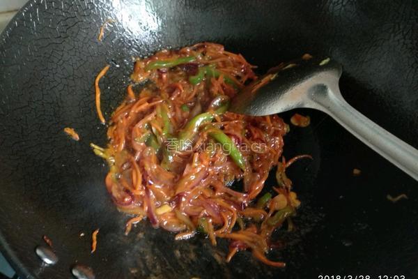 炝炒意大利面的做法图解13