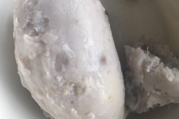 芥菜芋头糊的做法图解1