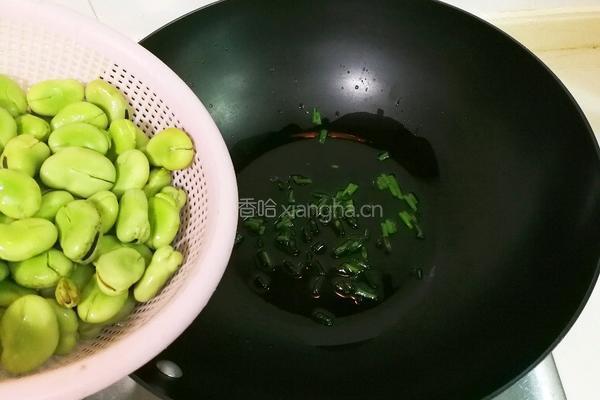 小葱蚕豆的做法图解9