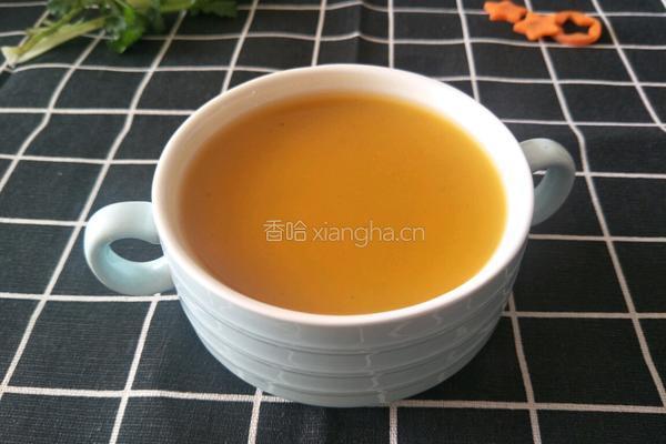 胡萝卜南米粉糊（7个月宝宝辅食）的做法图解1