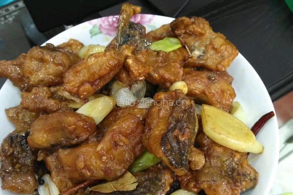 爆鱼块的做法图解5