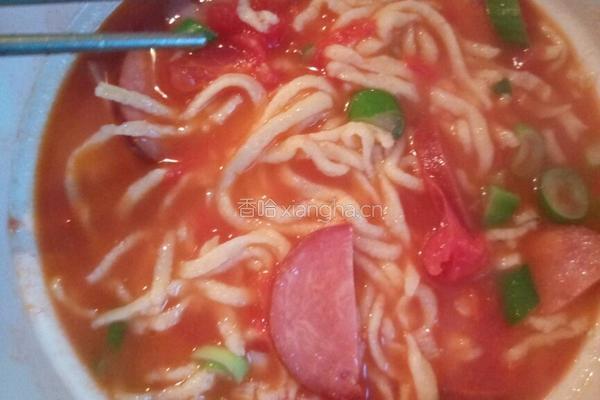 塑料袋面条的做法图解5