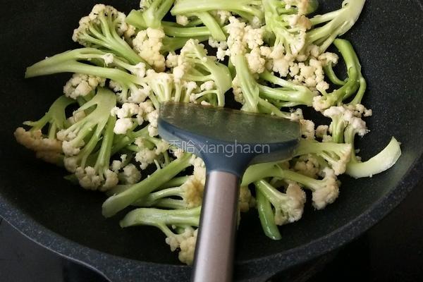 干锅菜花的做法图解2