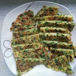 韭菜鸡蛋饼的做法[图]