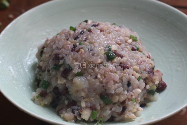 香煎土豆杂粮饭团的做法图解6