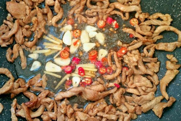 香菇肉丝的做法图解4