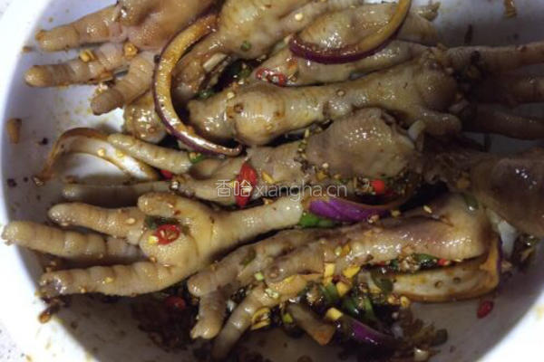 川味双椒麻辣泡凤爪的做法图解12