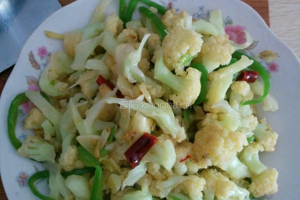 干锅花菜的做法图解6