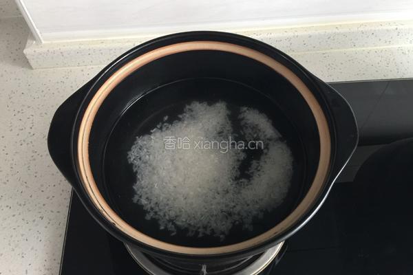 海参粥的做法图解4