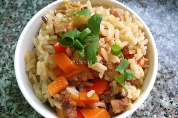 腊肉饭的做法图解10