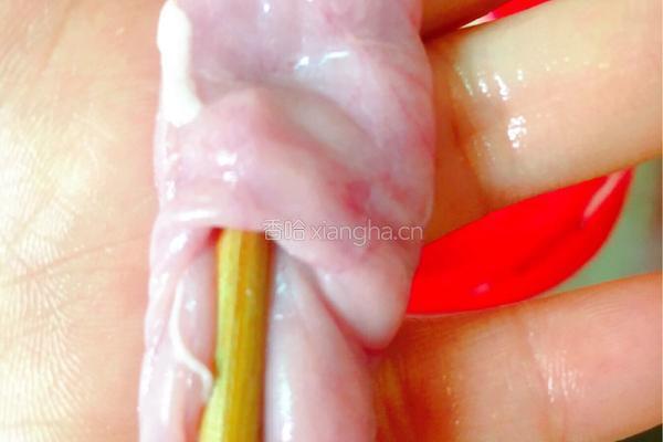 快速清洗小肠的做法图解4