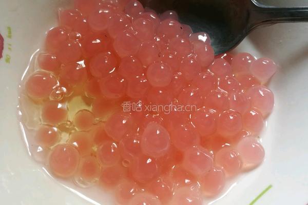 芒果仙草西米露的做法图解7