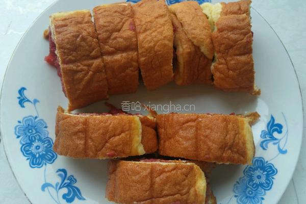 果酱蛋糕卷的做法图解6