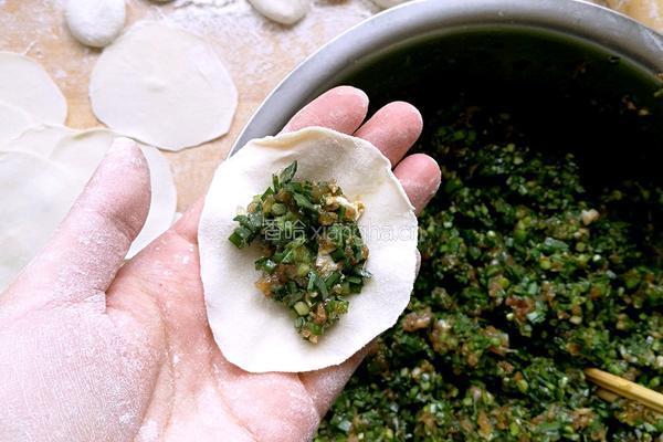 猪肉韭菜水饺的做法图解16
