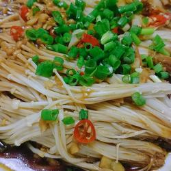 蒜蓉金针菇的做法[图]