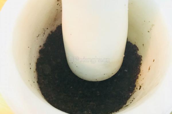 超简易网红盆栽芒果奶昔的做法图解8