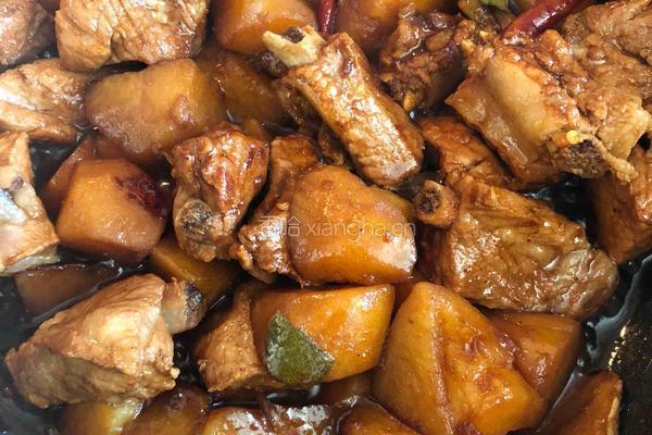 土豆烧排骨的做法图解12