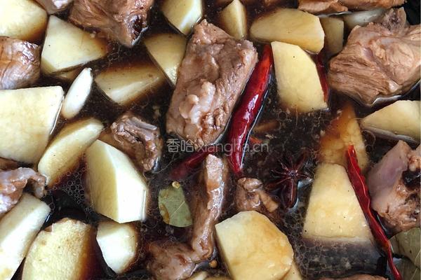 土豆烧排骨的做法图解11