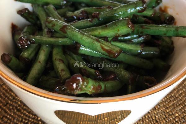 酱香长豆角的做法图解8