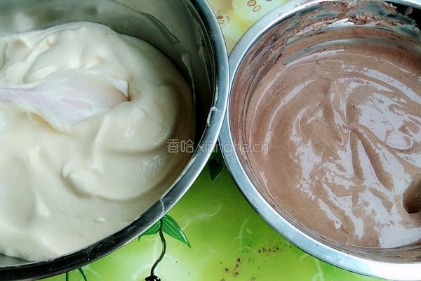斑纹戚风蛋糕的做法图解11