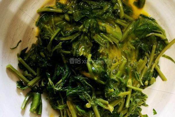 香椿炒鸡蛋的做法图解2