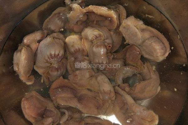 折耳根拌鸡胗的做法图解6