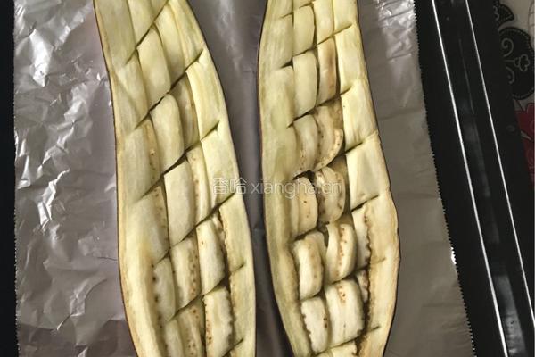 烤茄子的做法图解4