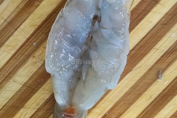 蒜蓉蒸虾的做法图解4
