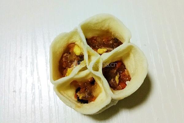 四喜蒸饺的做法图解7