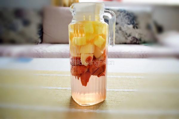 菠萝新吃法：菠萝水果茶的做法图解7