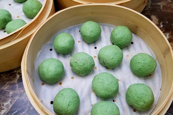 艾草青团（豆沙馅）的做法图解8