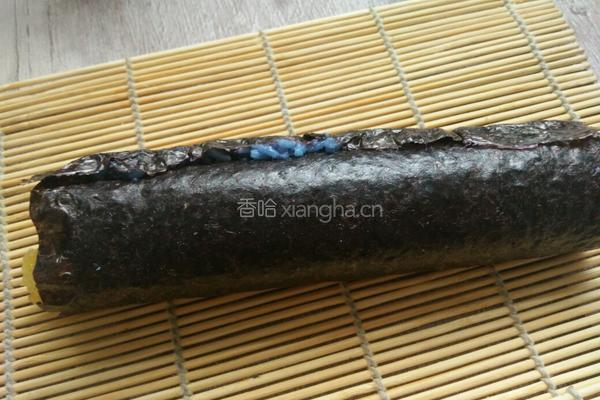 蝶豆花菠萝寿司的做法图解7