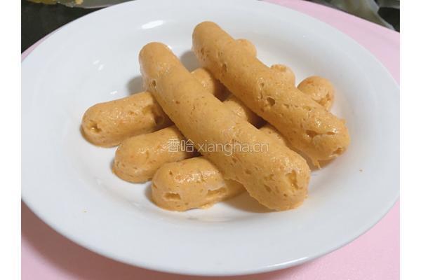 自制小香肠之胡萝卜色的做法图解5