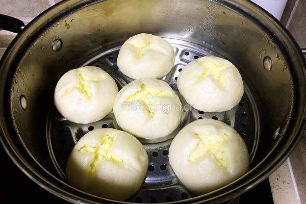 椰蓉开花馒头的做法图解14