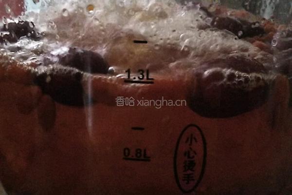 红枣枸杞炖桃胶的做法图解3