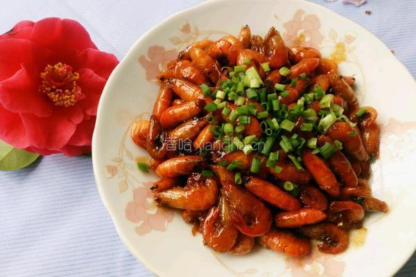油爆河虾的做法图解10