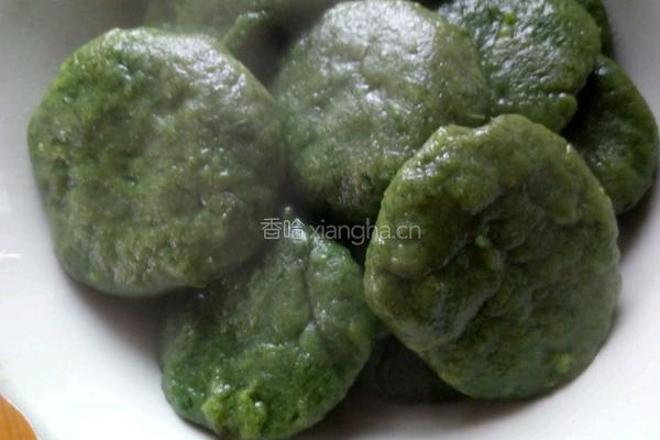 艾蒿粑粑的做法图解7