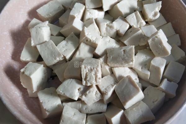 小葱拌豆腐的做法图解4