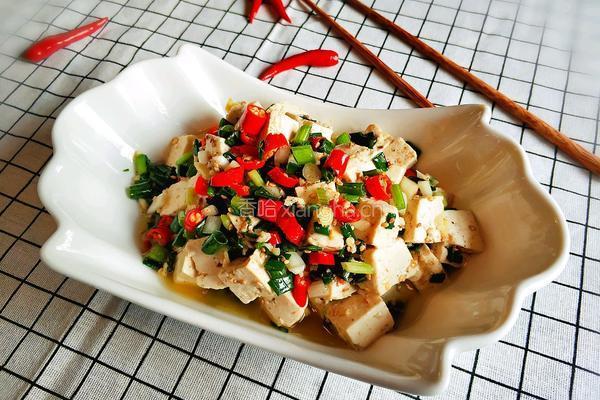 小葱拌豆腐的做法图解10