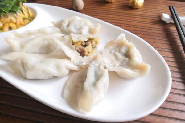 菠萝春笋鲜肉饺的做法图解10