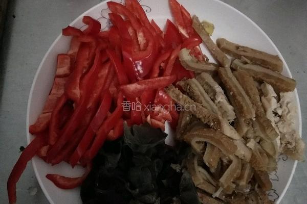 炒牛肚的做法图解1