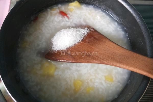 菠萝米粥的做法图解9