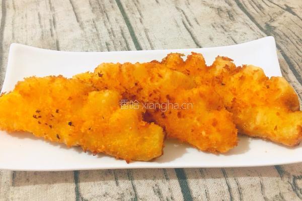 酥炸菠萝（脆皮菠萝）的做法图解4