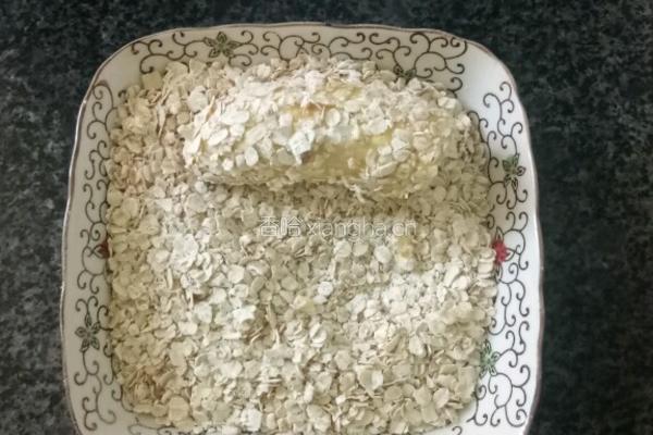 炸燕麦香蕉的做法图解5