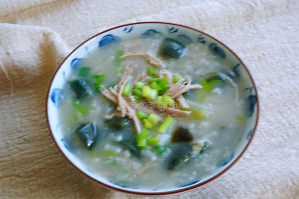 皮蛋生菜瘦肉粥的做法图解18
