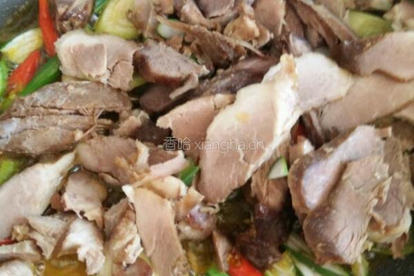 黄油焖肉片的做法图解6