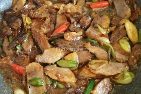 黄油焖肉片的做法图解9