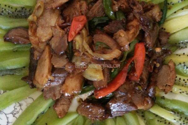 黄油焖肉片的做法图解11