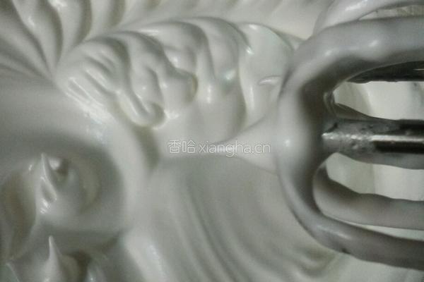 8寸戚风（菠菜汁）的做法图解6